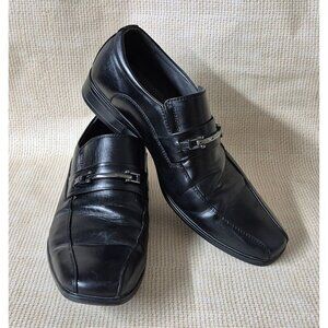 Apt. 9 Ortholite Impressions Black Buckle Dress 12M Memory Foam Shoes Loafers